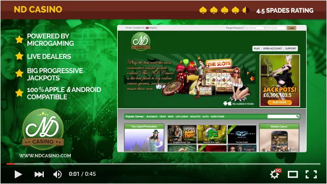 Jackpot City Casino Video